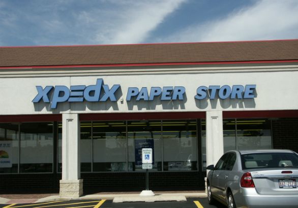 Xpedx Paper Source.  LED lighted channel letters.
